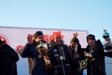 Победителями зимних трековых гонок на 'Кубок Салавата' стали Дмитрий Брагин и Олег Жаворонков